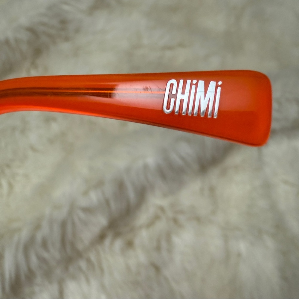 CHIMI
Neon Hazard Rectangular Sunglasses In Orange - Picture 4 of 6